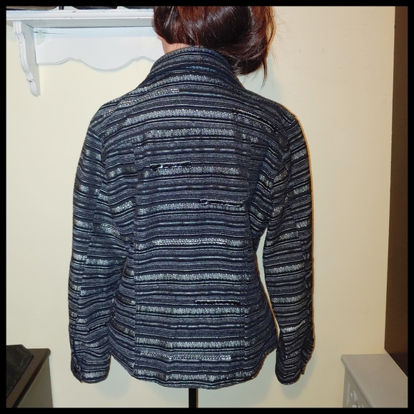 Chico's Woven Blazer - Picture 2 of 6